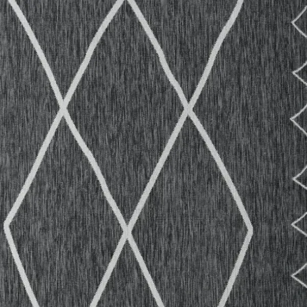 Outdoor Rugs-Kirkland's Home Navy Trellis Outdoor Area Rug, 7X10 Tan/Black/Blue