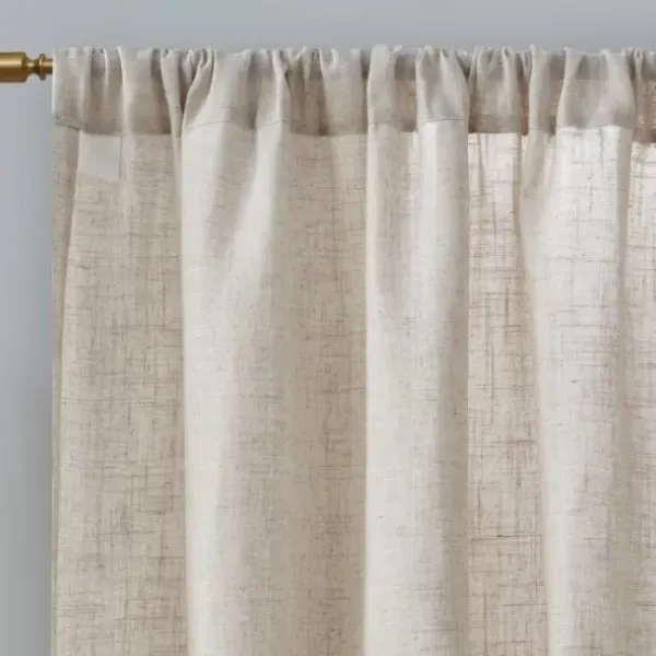 Curtains & Drapes-Kirkland's Home Navy Velvet Greta Curtain Panel Set, 84 In. Blue