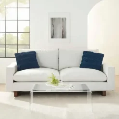 Pillows-Kirkland's Home Navy Woven Stripes Throw Pillows, Set Of 2 Blue