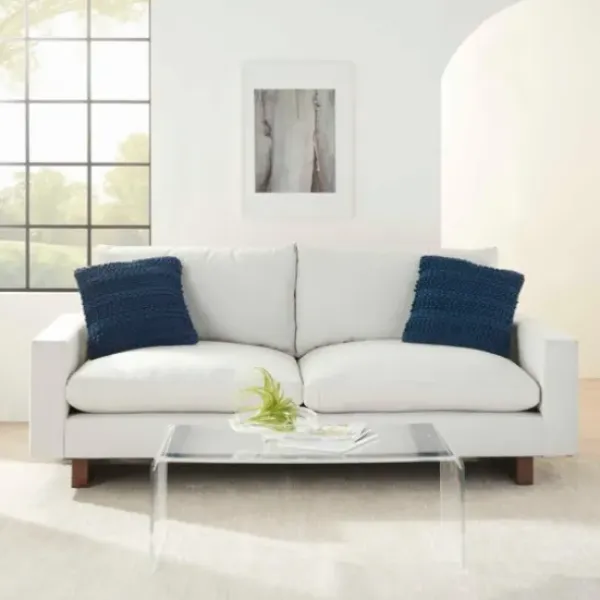 Pillows-Kirkland's Home Navy Woven Stripes Throw Pillows, Set Of 2 Blue