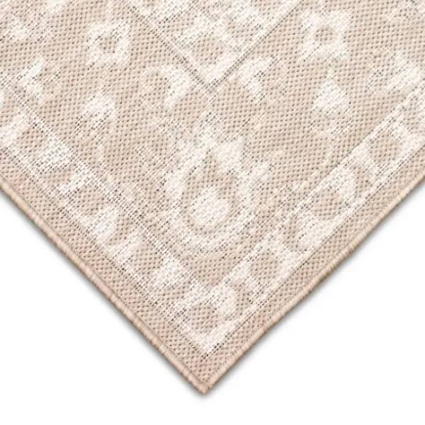 Outdoor Rugs-Kirkland's Home Navy Zig-Zag Ezra Indoor/Outdoor Area Rug, 4X7 Blue/White