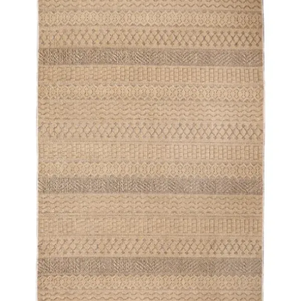 Outdoor Rugs-Kirkland's Home Navy Zig-Zag Ezra Indoor/Outdoor Area Rug, 7X9 Blue/White