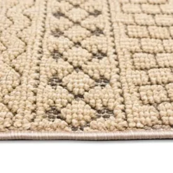 Outdoor Rugs-Kirkland's Home Navy Zig-Zag Ezra Indoor/Outdoor Area Rug, 7X9 Blue/White