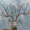Canvas Art-Kirkland's Home Nearest And Dearest Canvas Art Print Gray/Blue