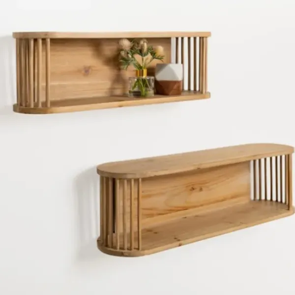 Shelves-Kirkland's Home Nesting Wood Wall Shelves, Set Of 2