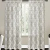 Curtains & Drapes-Kirkland's Home Neutral Basketweave Curtain Panel Set, 84 In. Tan