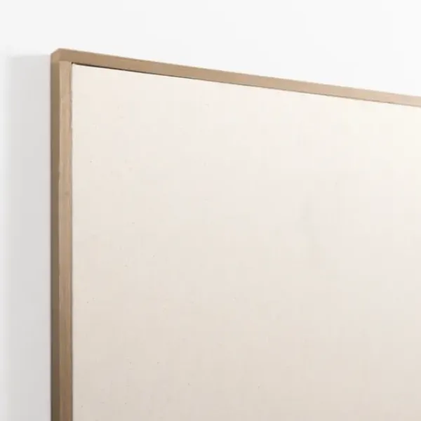 Canvas Art-Kirkland's Home Neutral Brushstrokes Abstract Canvas Art Print Tan/Brown