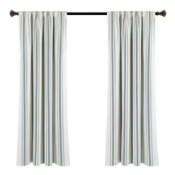 Curtains & Drapes-Kirkland's Home Neutral Chevron 2-Pc. Curtain Panel Set, 84 In. Tan