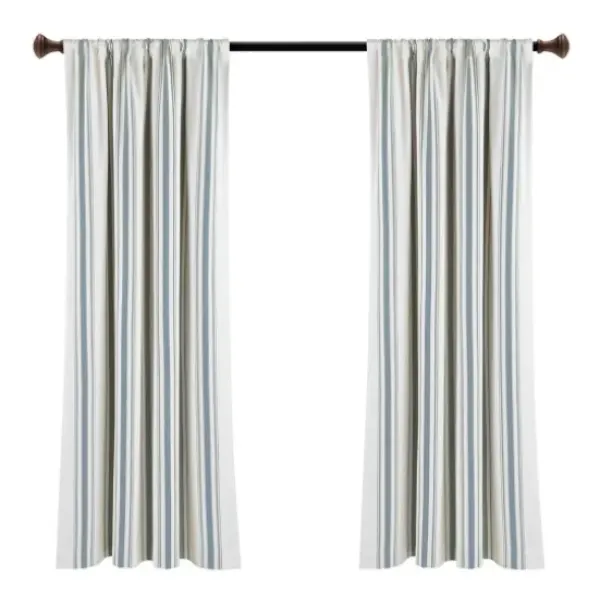 Curtains & Drapes-Kirkland's Home Neutral Chevron 2-Pc. Curtain Panel Set, 84 In. Tan