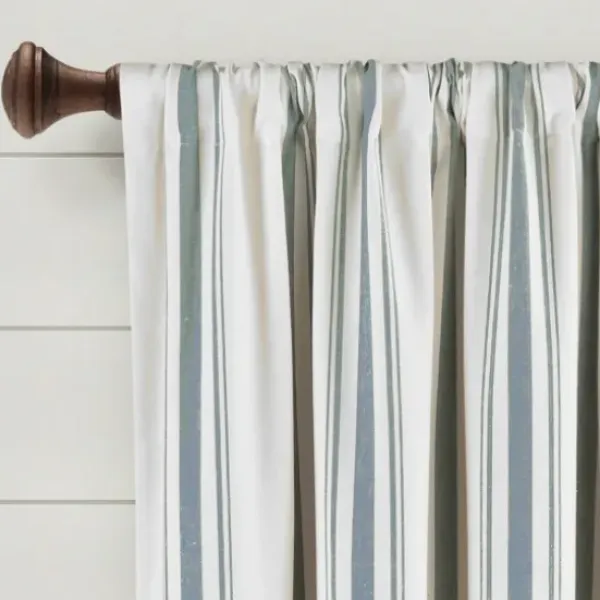 Curtains & Drapes-Kirkland's Home Neutral Chevron 2-Pc. Curtain Panel Set, 84 In. Tan