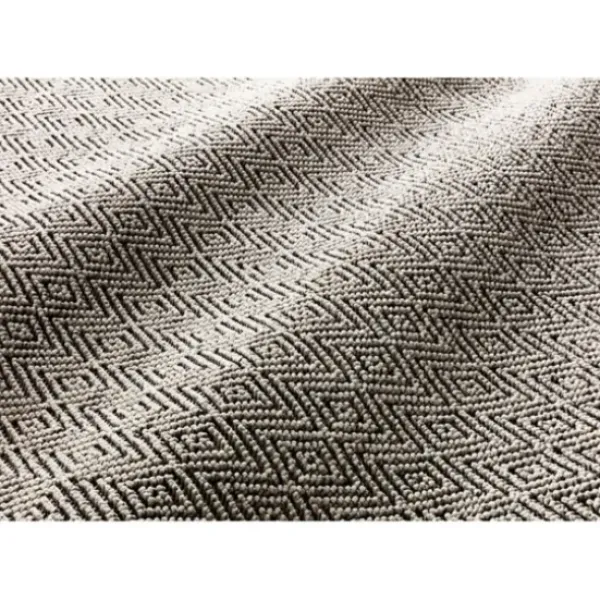 Outdoor Rugs-Kirkland's Home Neutral Floral Burst Outdoor Area Rug, 5X7 Tan/Gray/White