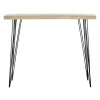 Console Tables-Kirkland's Home Neutral Hairpin Legs Console Table Gray