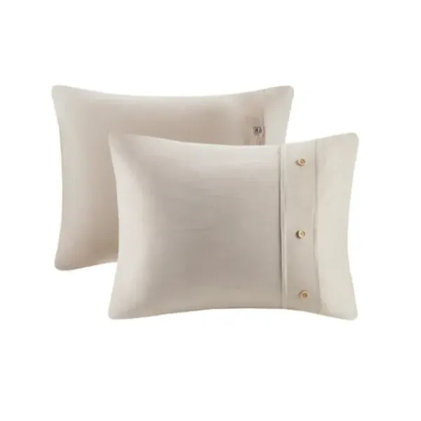 Comforters-Kirkland's Home Neutral Holland 5-Pc. Full/Queen Comforter Set Tan
