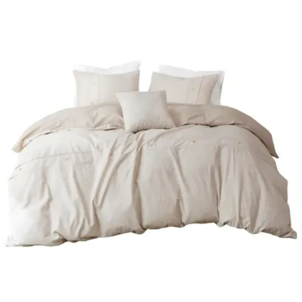 Comforters-Kirkland's Home Neutral Holland 5-Pc. King Comforter Set Tan