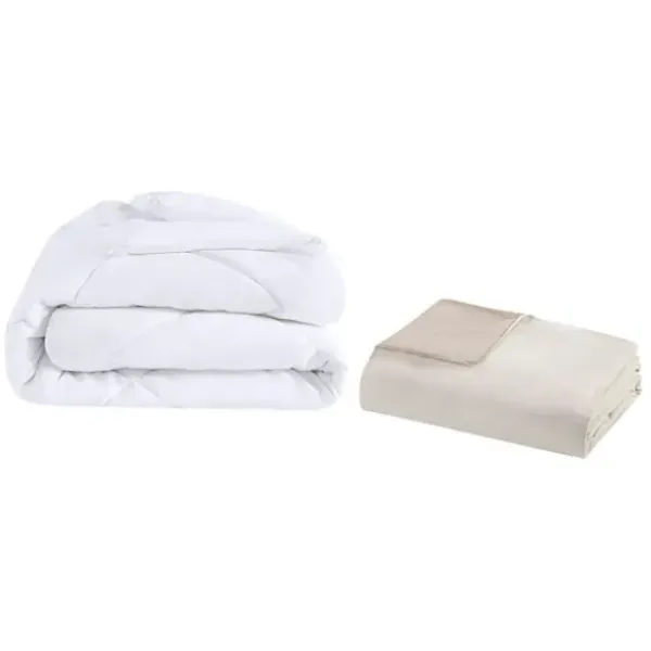 Comforters-Kirkland's Home Neutral Holland 5-Pc. King Comforter Set Tan
