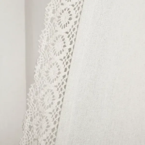 Curtains & Drapes-Kirkland's Home Neutral Linen Blend Curtain Panel Set, 84 In Tan