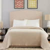 Bedspreads & Coverlets-Kirkland's Home Neutral Maren Full/Queen Bed Blanket Tan