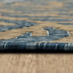Outdoor Rugs-Kirkland's Home Neutral Melbourne Indoor/Outdoor Area Rug, 5X7 Gray