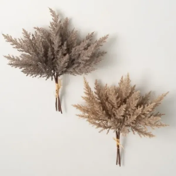 Stems & Bouquets-Kirkland's Home Neutral Pampas Grass Bundles, Set Of 2 Tan/Brown