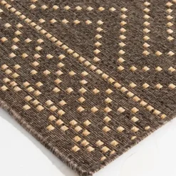 Outdoor Rugs-Kirkland's Home Neutral Starfish Outdoor Area Rug, 5X7 Tan/White