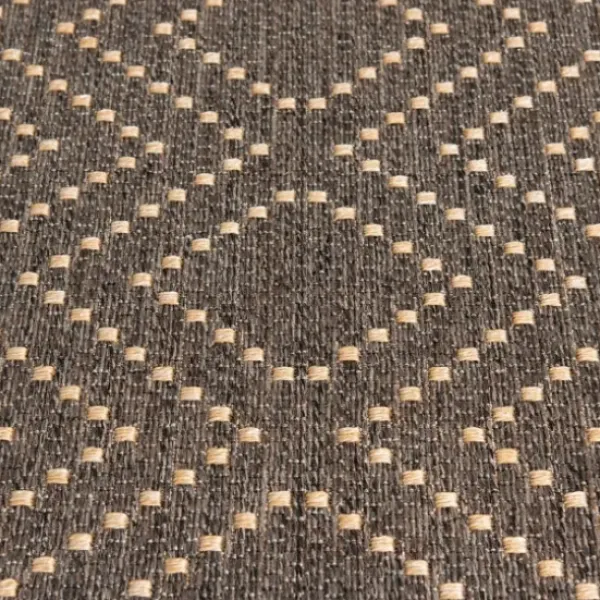 Outdoor Rugs-Kirkland's Home Neutral Starfish Outdoor Area Rug, 5X7 Tan/White
