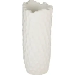 Vases-Kirkland's Home Neutral Wide Mouth Vases, Set Of 3 Gray/Blue/White