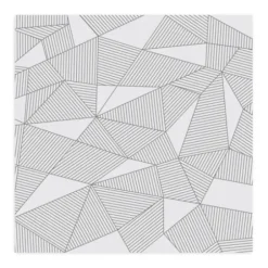 Wall Murals & Wall Decals-Kirkland's Home Nobel Geometry Peel And Stick Wall Mural Black/White