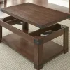 Coffee Tables-Kirkland's Home Nolan Lift Top Wood And Metal Accents Coffee Table