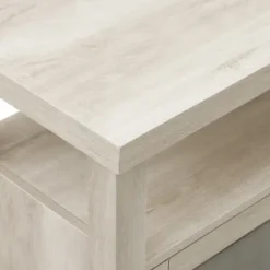 Tv Stands & Media Consoles-Kirkland's Home Oak Rustic Wood Tv Stand White