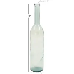 Vases-Kirkland's Home Oblong Dimpled Vase Silver