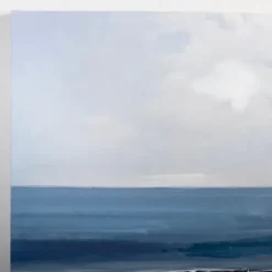 Canvas Art-Kirkland's Home Ocean Landscape Canvas Art Print Blue