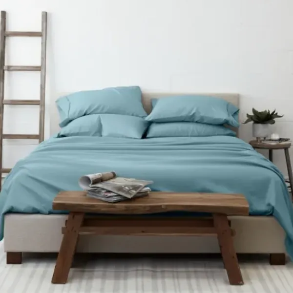 Bed Sheets-Kirkland's Home Ocean 6-Pc. Twin Sheet Set Blue