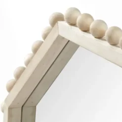 Framed Mirrors-Kirkland's Home Octagon Beaded Edge Framed Wall Mirror