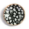 Wall Plaques-Kirkland's Home Off White And Black Hanging Bowl Wall Plaque Black/White