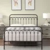 Beds & Headboards-Kirkland's Home Oil Rubbed Bronze Metal Platform Full Bed Brown