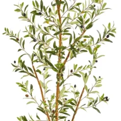 Trees & Topiaries-Kirkland's Home Olive Tree In Mossy Metal Planter