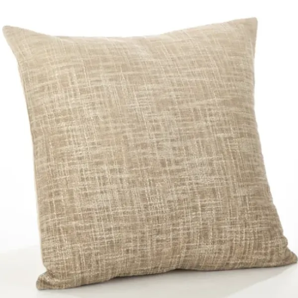 Pillows-Kirkland's Home Ombre Down Filled Square Throw Pillow Tan