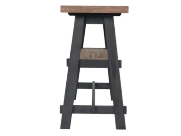 Console Tables-Kirkland's Home Open Pine Wood Sawhorse Console Table Brown