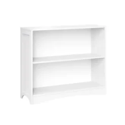 Bookshelves-Kirkland's Home 2-Open Shelf Bookcase White