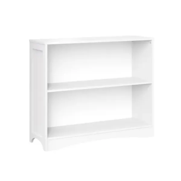 Bookshelves-Kirkland's Home 2-Open Shelf Bookcase White