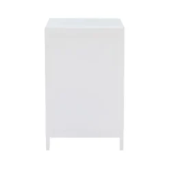 Accent & End Tables-Kirkland's Home Open Shelf Wood Accent Table White
