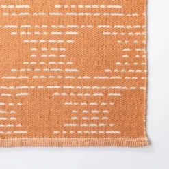 Outdoor Rugs-Kirkland's Home Orange Bright Floral Burst Outdoor Area Rug, 7X10 Multi