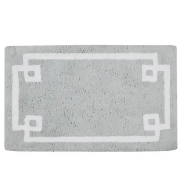 Bathroom Rugs-Kirkland's Home Oregano Memory Foam Chenille Bath Mat, 34 In. Green
