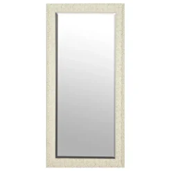 Full Length & Floor Mirrors-Kirkland's Home Ornate Distressed Cream Mirror, 30.75X64.75 In.