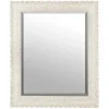 Framed Mirrors-Kirkland's Home Ornate Distressed Cream Mirror, 28.75X34.75 In.