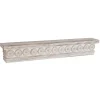 Shelves-Kirkland's Home Ornate Farmhouse Wooden Wall Shelf, 36 In.