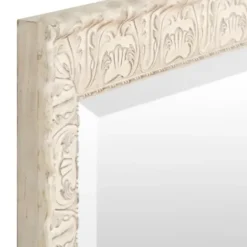 Framed Mirrors-Kirkland's Home Ornate Ivory Framed Mirror, 30.5X42.5 In.