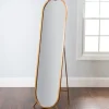 Full Length & Floor Mirrors-Kirkland's Home Ornate Xl Leaner Mirror Gold