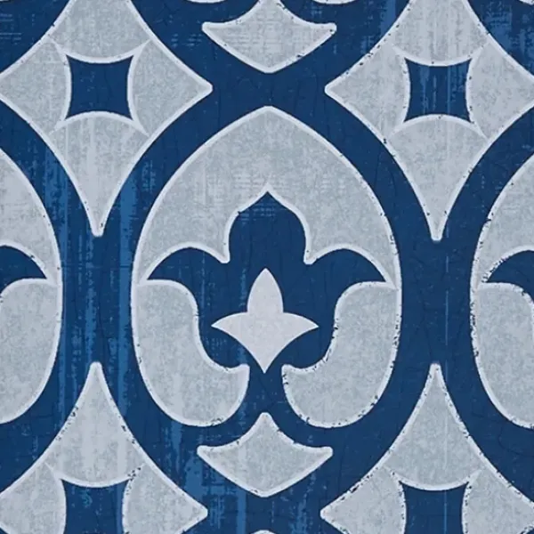Wall Plaques-Kirkland's Home Ornos Medallion Tiles Wall Plaques, Set Of 3 Blue