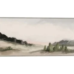 Framed Art-Kirkland's Home Out West Landscape Framed Wall Art Gray/Black/Green